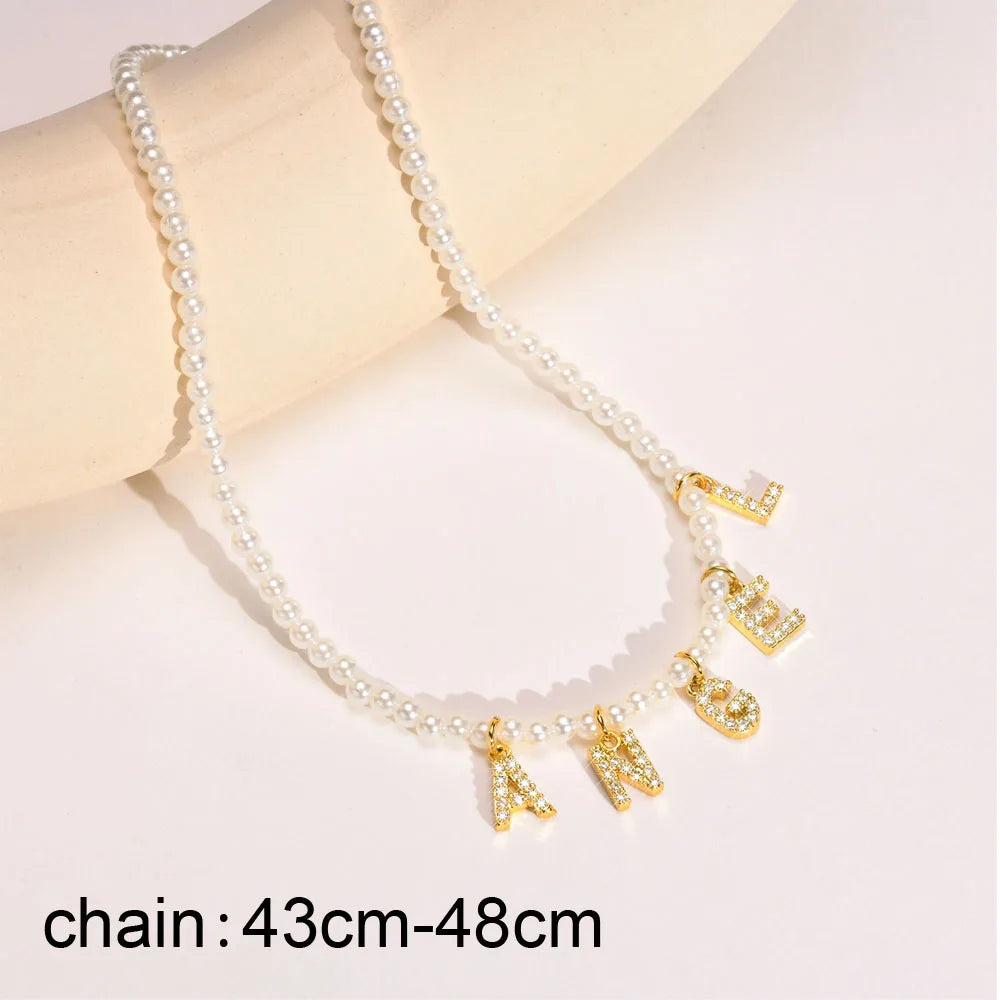 Collier Lettre Personnalisée