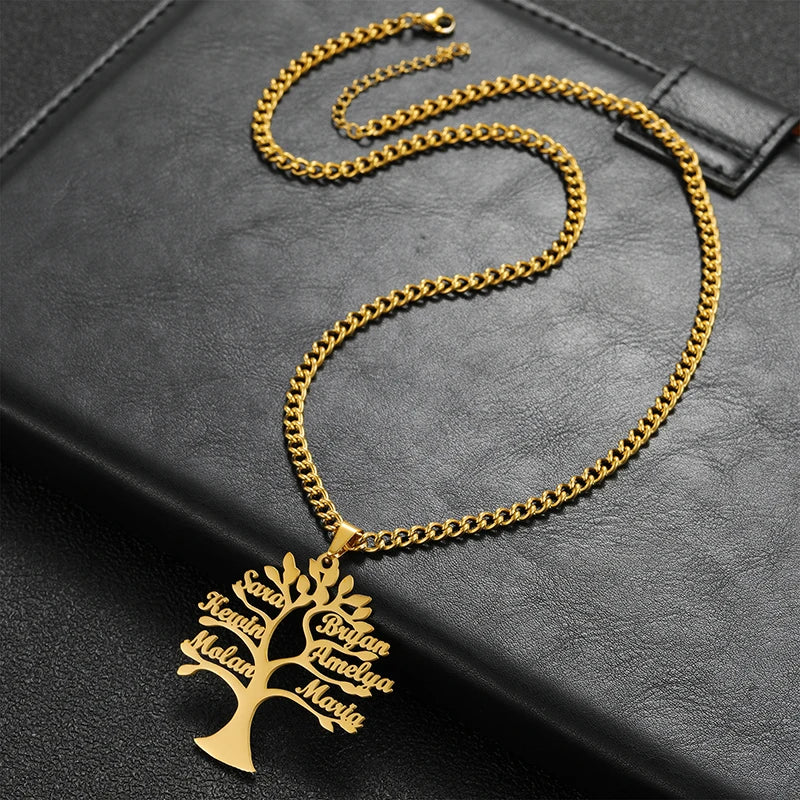 Bijou Arbre de Vie Personnalisé