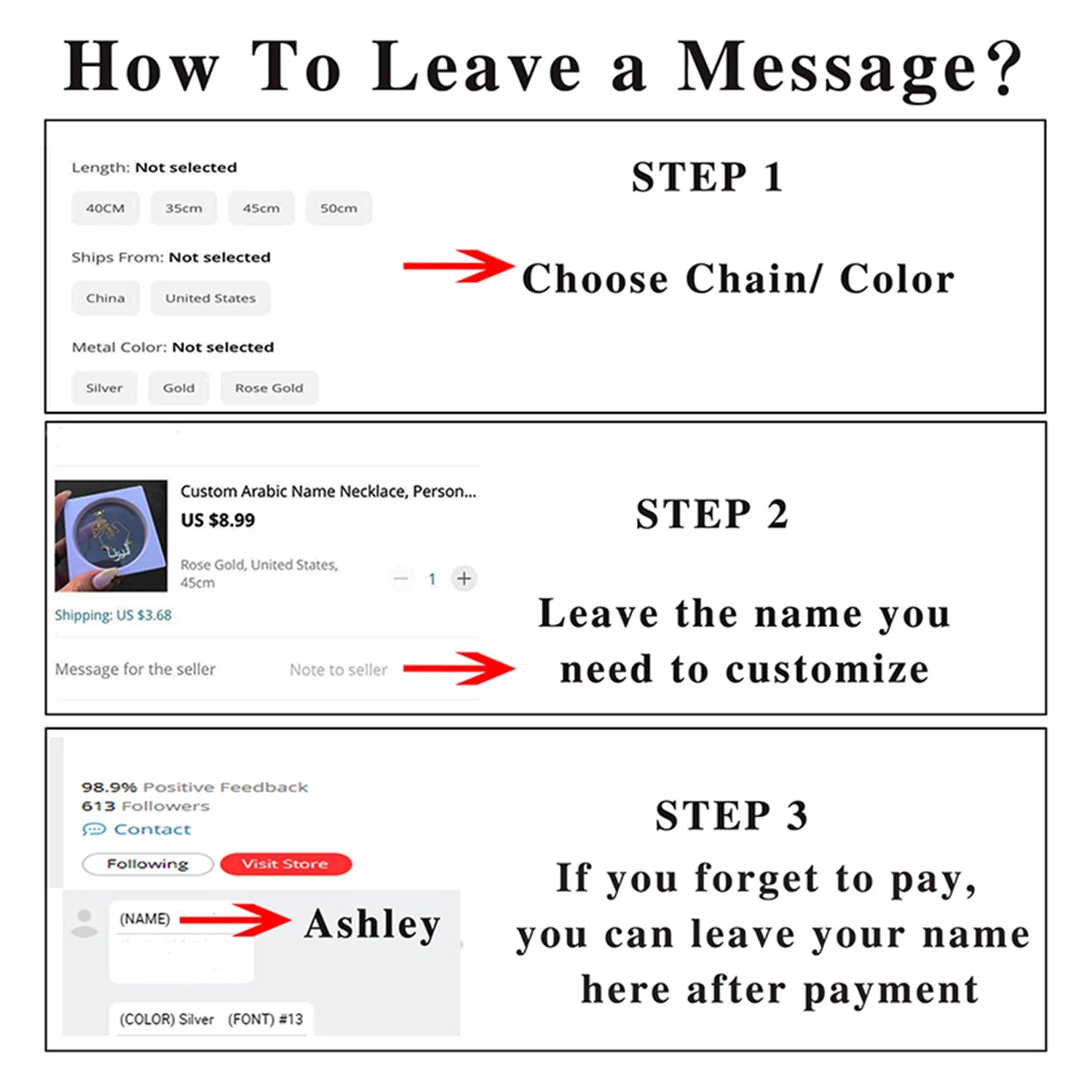 Ensemble collier et bracelet avec nom personnalisé, bijoux en acier inoxydable, papillon coloré 🦋