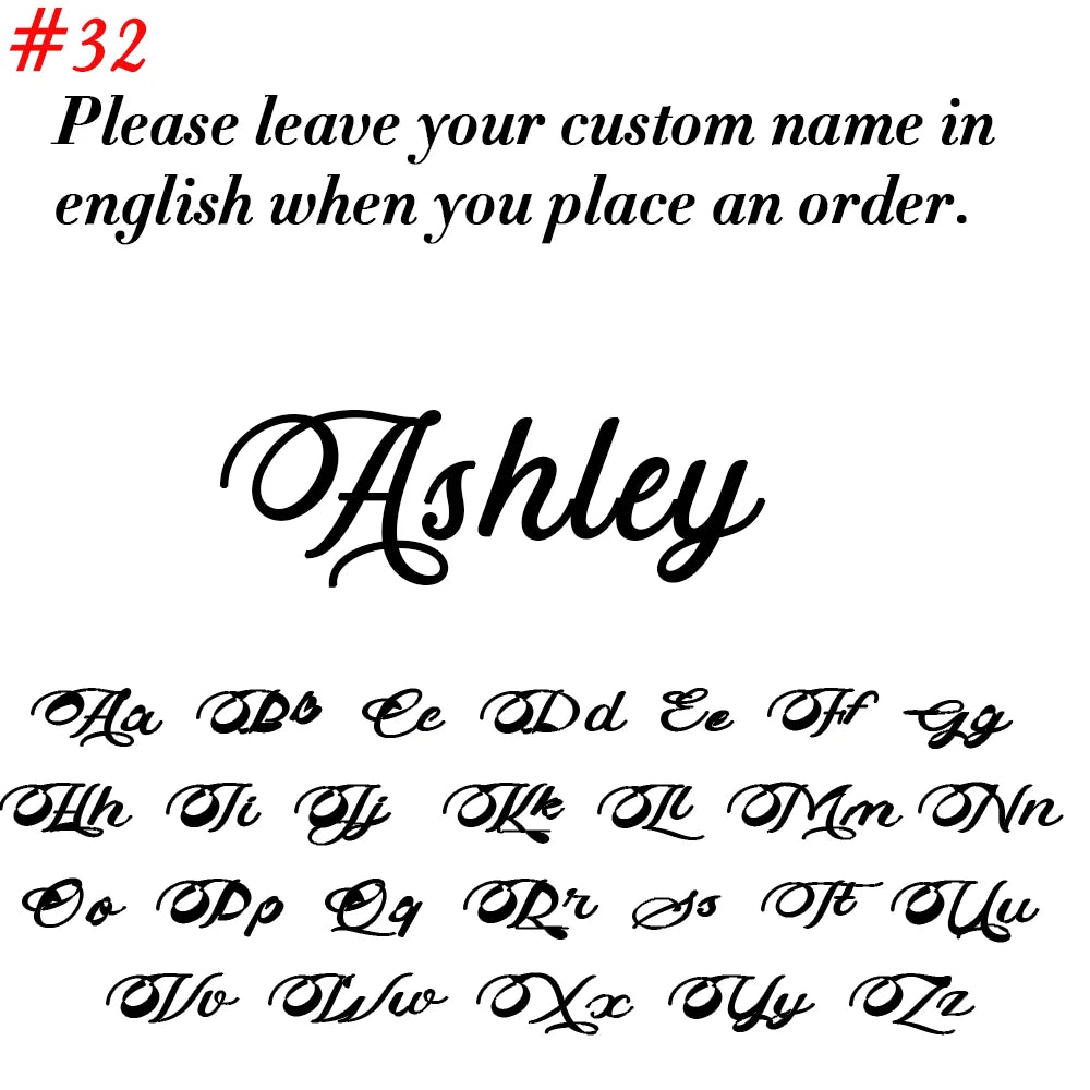 Collier personnalisé en Écriture Cursive