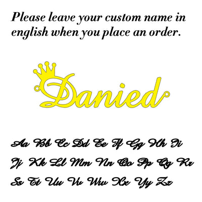 Collier personnalisé en Écriture Cursive