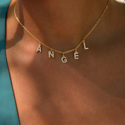 Collier Lettre Personnalisée